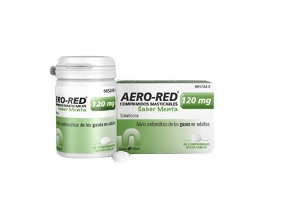 Aero-Red Sabor Menta 120mg 40 Comprimidos