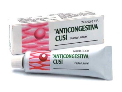 Anticongestiva Cusi Pasta Lassar 45g