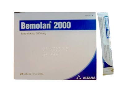 Bemolan 2000mg Gel 30 Sobres