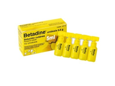 Betadine Solucion Cutanea 10 Unidosis