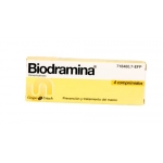 BIODRAMINA 4 COMPRIMIDOS