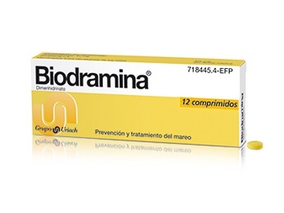 Biodramina 12 Comprimidos