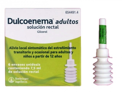 Dulcolaxo Adultos 5,4ml Sol. Rectal