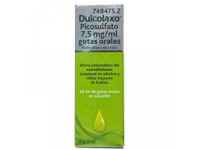 Dulcolaxo Picosulfato 7,5mg Gotas Orales 30ml