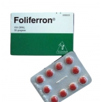 FOLIFERRON 30 GRAGEAS N.F.