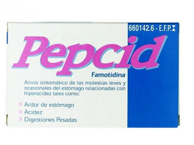 Pepcid 10mg 12 Comprimidos