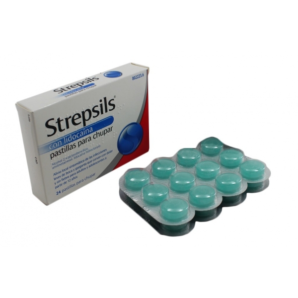 Strepsils Lidocaina 24 Pastillas - PharmabuyOTC