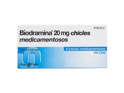 Biodramina 6 Chicles