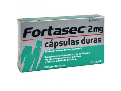 Fortasec 2mg 20 Cápsulas Duras